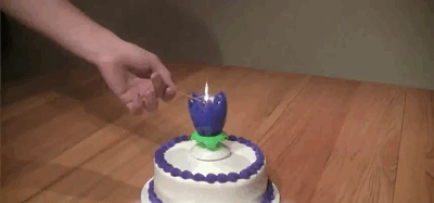 케이크 케잌 신박 케익 촛불 신기하네 좋네 이벤트 불꽃