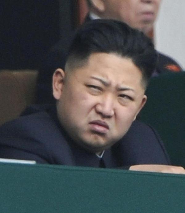 김정은 북한 표정 인상 찡그린 기분나쁜 짜증 뭐냐 저건 화남
