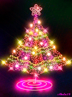 크리스마스 시즌 움짤 Christmas 겨울 tree 트리 나무 겨울 예쁜 반짝