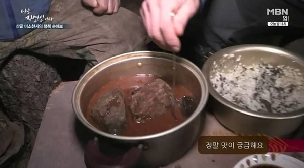 짱돌 자연인 산골 짱돌찌개 나는 자연인이다 