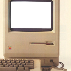애플 매킨토시 옛날 컴퓨터 모니터 화면 만능짤 생성기 apple